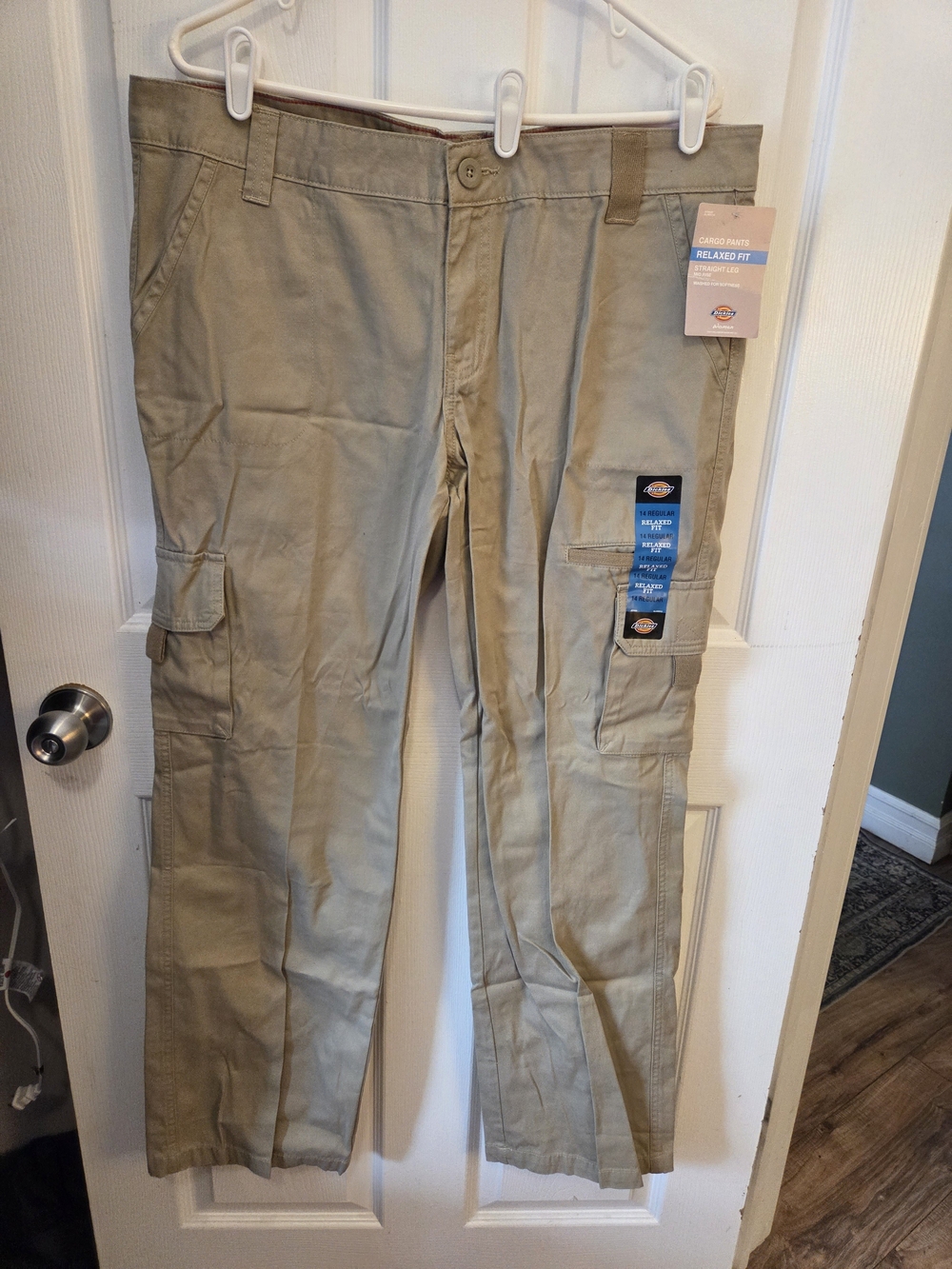 Dickies Men’s Tan Cargo Pants - Relaxed Fit